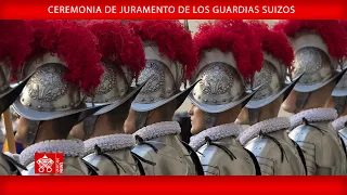 06 de mayo de 2024, Ceremonia de juramento de los guardias suizos