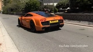 Noble M600 Twin Turbo Accelerating and Powerslides