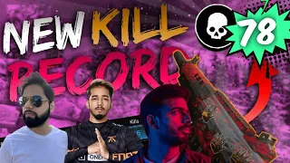 *NEW* Squad High Kill Record in India! 78 Kills! COD Warzone