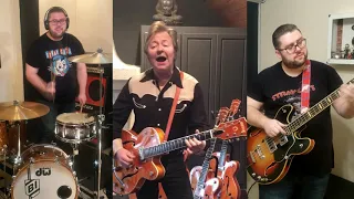 Three Time's a Charm - Quarantine Jam - Brian Setzer (Stray Cats)