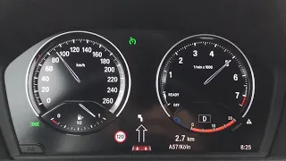 2018 BMW 118i F20 136hp 0-100 km/h Acceleration