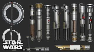 Every Single Lightsaber TYPE + VARIANT Explained (All Known 24+ Types) [2023 UPDATED] [CANON]