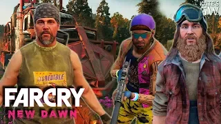 Far Cry New Dawn ➤Хёрк Драбмен, Акула Бошоу и сумасшедший напарник. Кооператив. Part #9