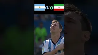 Argentina Vs Iran world cup-2014 highlight football (0-1) #sports #games #messi