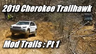 Offroad Mod Trails Vinton County Part 1, 2019 Jeep Cherokee Trailhawk 4x4 Elite Off Road