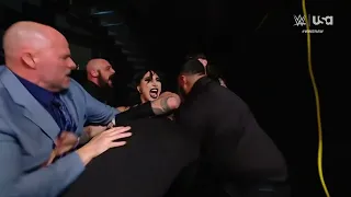 Becky Lynch and Rhea Ripley Continue Brawl Backstage - WWE RAW 4/1/2024