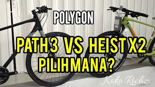 POLYGON HEIST X2 VS POLYGON PATH 3 SEPEDA HYBRID YG TERJANGKAU