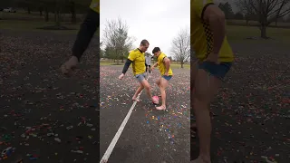 Bowling Ball Soccer On Lego Field #shorts