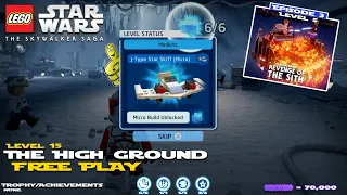 Lego Star Wars The Skywalker Saga: Lvl 15 The High Ground FREE PLAY - HTG