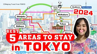 Revealing Tokyo's 5 BEST Areas to Stay! Booking Tips Included from Local Travel Guide