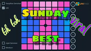 Sunday best // musik tik tok // unipad