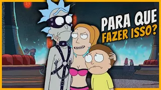 10 VEZES QUE A SERIE DE RICK AND MORTY PASSOU DOS LIMITES