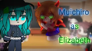 Demon Slayer reagindo a Muichiro as Elizabeth