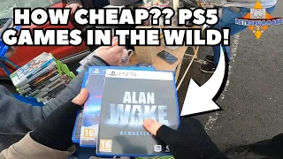How CHEAP?? PS5 Games In The Wild! Video Game Hunting @ My Local Car Boot Sale.