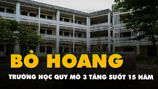 Trường học quy mô 3 tầng xuống cấp, bỏ hoang 15 năm ở quận 6