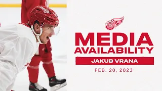 Jakub Vrana Practice Updates | February 20, 2023