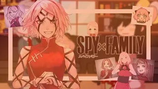 🌸•Spyxfamily react to Sakura Haruno as Anya's Sister•🌸[Español/English]