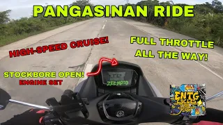 ENTG GOES TO PANGASINAN | MANAOAG | SAN FABIAN | NMAX 2021 | HIGHSPEED CRUISE | STOCKBORE OPEN