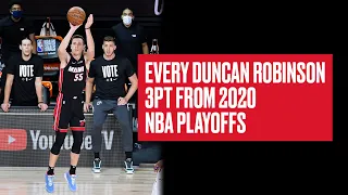 Duncan Robinson Was Unguardable From 3PT In NBA Bubble Playoffs