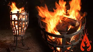 Blacksmithing - Forging a fire basket or brazier