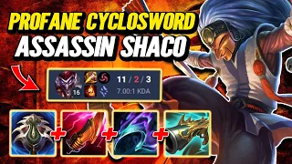 Profane Cyclosword Shaco - Master Ranked [League of Legends] Full Gameplay - Infernal Shaco