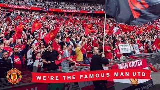 Glory Glory Man United At Wembley Stadium