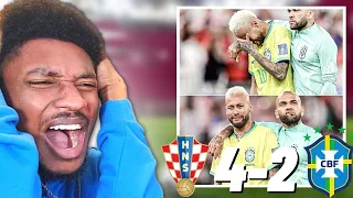 Croatia vs Brazil Penalty Shootout LIVE Reaction!