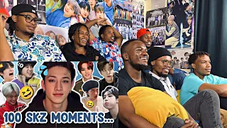 Africans show their friends (Newbies)100 ICONIC MOMENTS in the HISTORY of STRAY KIDS