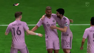 EA SPORTS FIFA23 Inter miami cf  vs CFFC MLS match#fifa24 #fc24 #messi #fcmobile #ps5