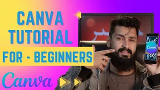 How To Use Canva for BEGINNERS! | Full Canva Mobile APP tutorial (Hindi & Urdu)
