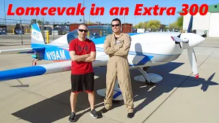 Aerobatics in an Extra 300 - Learning how to do a Lomcevak