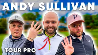 Can We Beat A RYDER CUP Player?! | Foooore hole challenge | Andy Sullivan🏌️‍♂️🐥🕺🏼