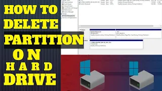 Paano mag delete ng partition sa hard drive  how to delete partition on hard drive windows 10