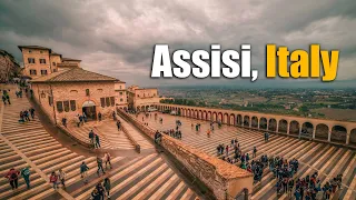 Assisi • Italy •  4K Relaxation Film: Autumn • Relaxing Music - Nature 4k Video UltraHD