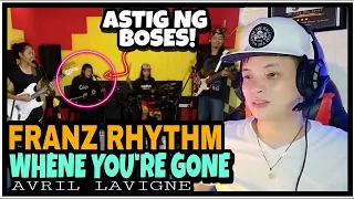 FRANZ Rhythm - WHEN YOU'RE GONE (Avril Lavigne) | REACTION | @KaJobLow | @FRANZRhythm