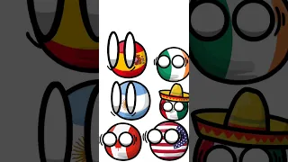 Cuándo el Imperio Británico revive automáticamente los países#countryballs#humor #shorts#meme#paises