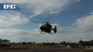 Helicóptero de Neymar ajuda a evacuar vítimas das enchentes