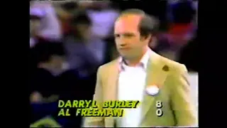 1983 NCAA Finals-Darryl Burley(Lehigh) vs Al Freeman(Nebraska) at 142 lbs.