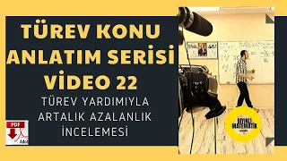 Türev Konu Anlatım Serisi Video 21 (ARTAN AZALAN FONKSİYONLAR)