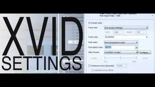 My XviD settings