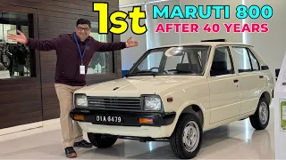 India’s First Maruti 800: 🇮🇳✅ A Journey Through Time ❤️