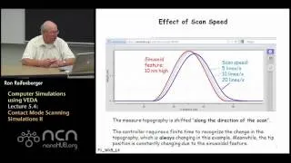 nanoHUB-U Fundamentals of AFM L5.4: Computer Simulations using VEDA - Contact Mode Scanning II