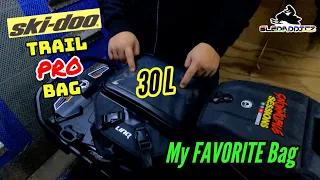 Ski-Doo Trail PRO Bag! | BEST Bag for a Snowmobile | 30L! | Deep Snow PRO Bag?