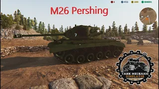 Tank Mechanic Simulator: M26 Pershing Full build and test. (No Commentary)
