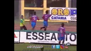 Gol di Fini in Catania Vicenza 1-1; Stagione 2003/2004