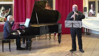 Emanuele Krakamp Introduzione Adagio e Finale per oboe e pianoforte LIVE