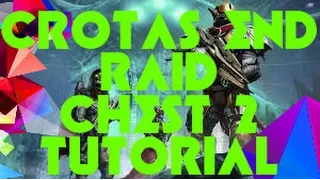 Destiny Crota's End Raid CHEST 2 TUTORIAL [ How to 2nd Chest Dark Below Raid ]