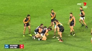 Round 1 AFL - Richmond v Carlton Highlights