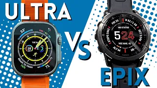 Did Apple make a better fitness smartwatch than Garmin?! Apple Watch Ultra vs Garmin Epix 2