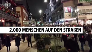 Verbotene Corona-Demo in Mannheim | RON TV